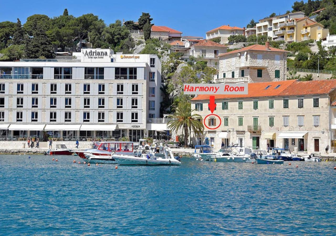 Harmony Room With A Magical Seaview Hvar Town Bagian luar foto