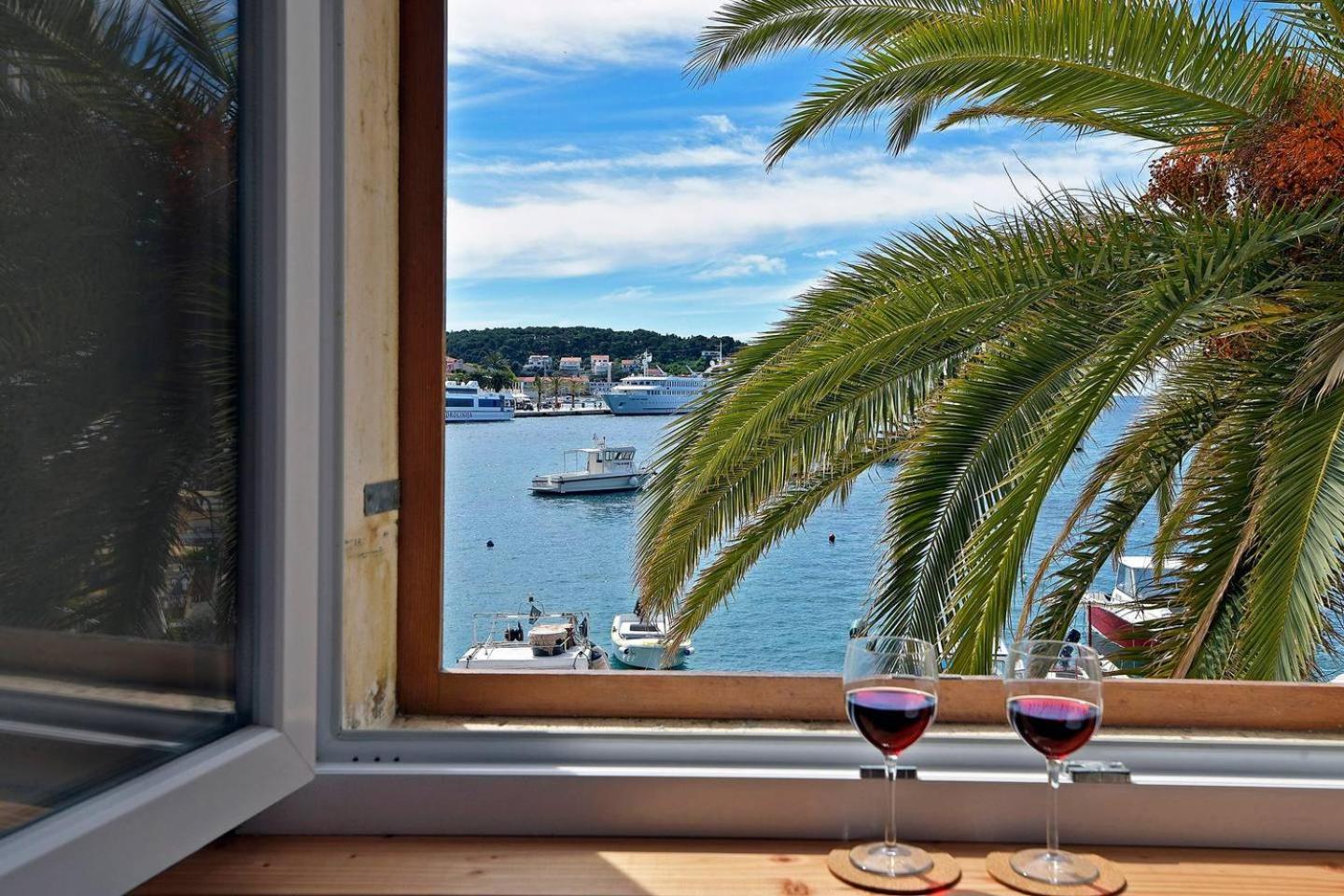 Harmony Room With A Magical Seaview Hvar Town Bagian luar foto