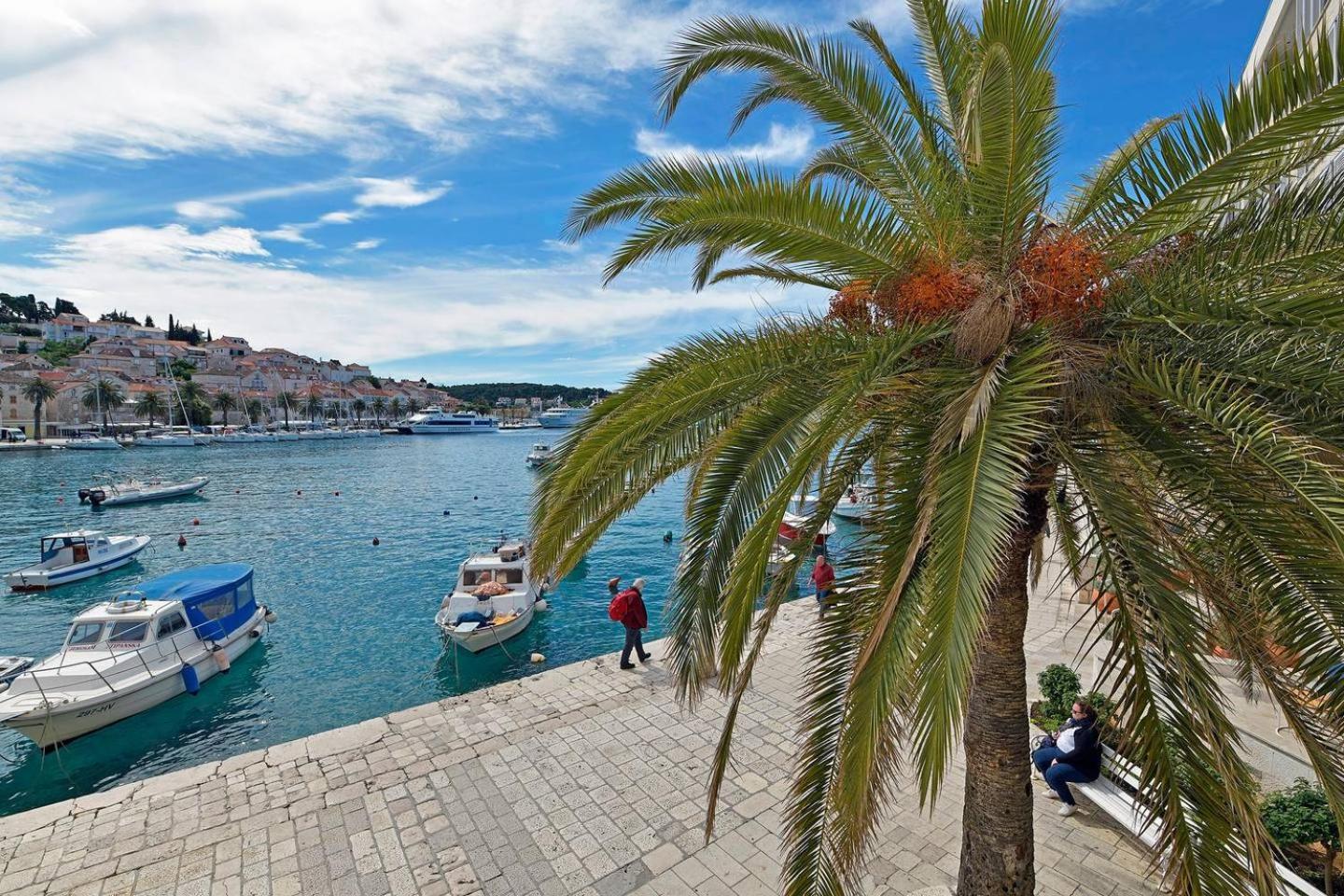 Harmony Room With A Magical Seaview Hvar Town Bagian luar foto