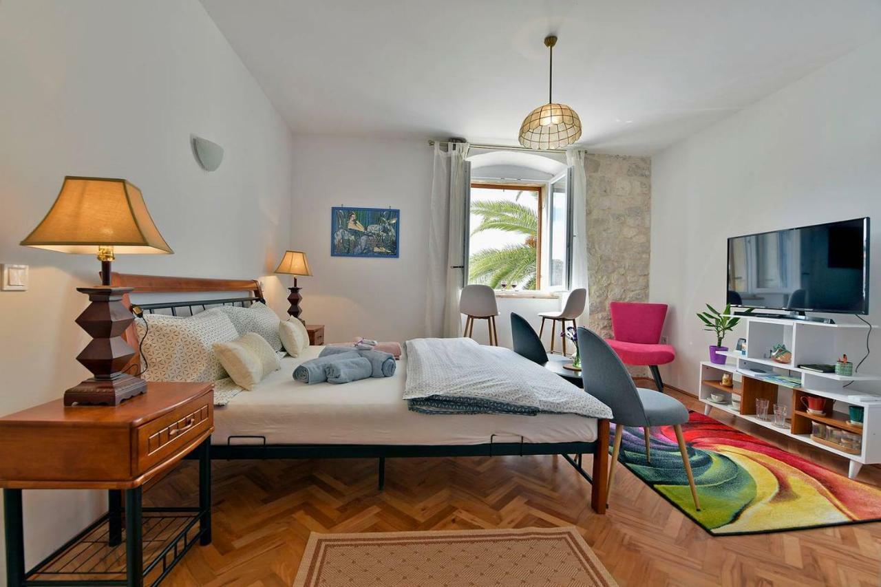 Harmony Room With A Magical Seaview Hvar Town Bagian luar foto